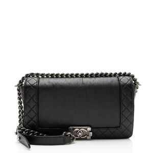 Chanel Lambskin Reverso Medium Boy Bag